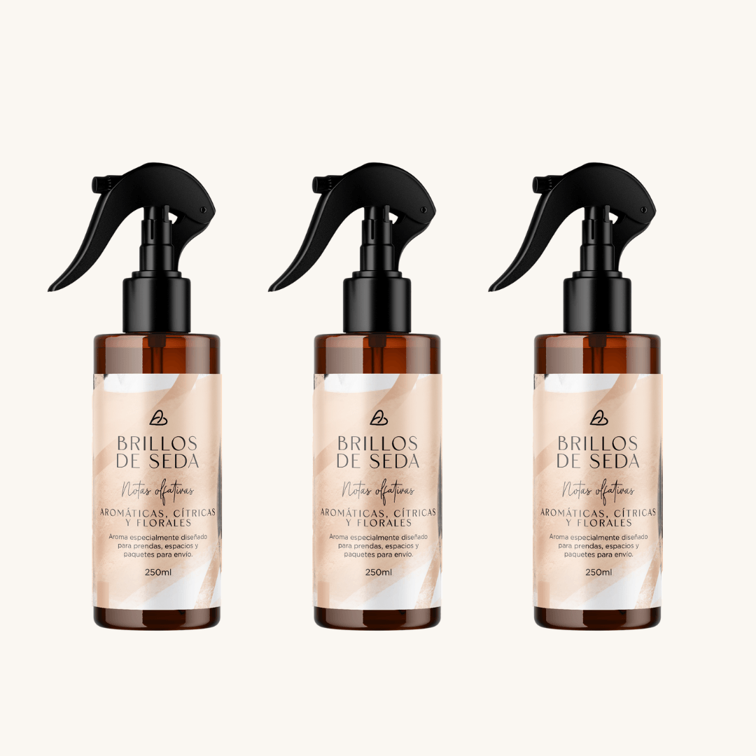 Aroma Brillos De Seda x3 unidades